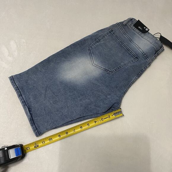 Public Supply NYC Men's Denim Jean Shorts Size 32 Blue - Picture 7 of 8